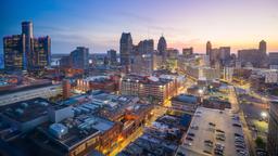 Busca vuelos baratos a Detroit
