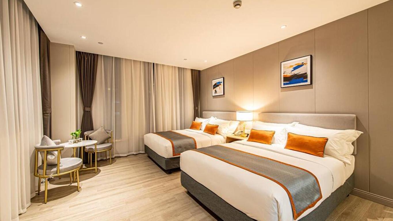 Shanghai Joyful Yard Hotel-Free Shuttle Bus To Pudong Airport And Disneyland